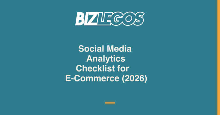 Social Media Analytics Checklist for E-Commerce (2026) 2 social media analytics ecommerce checklist card 1